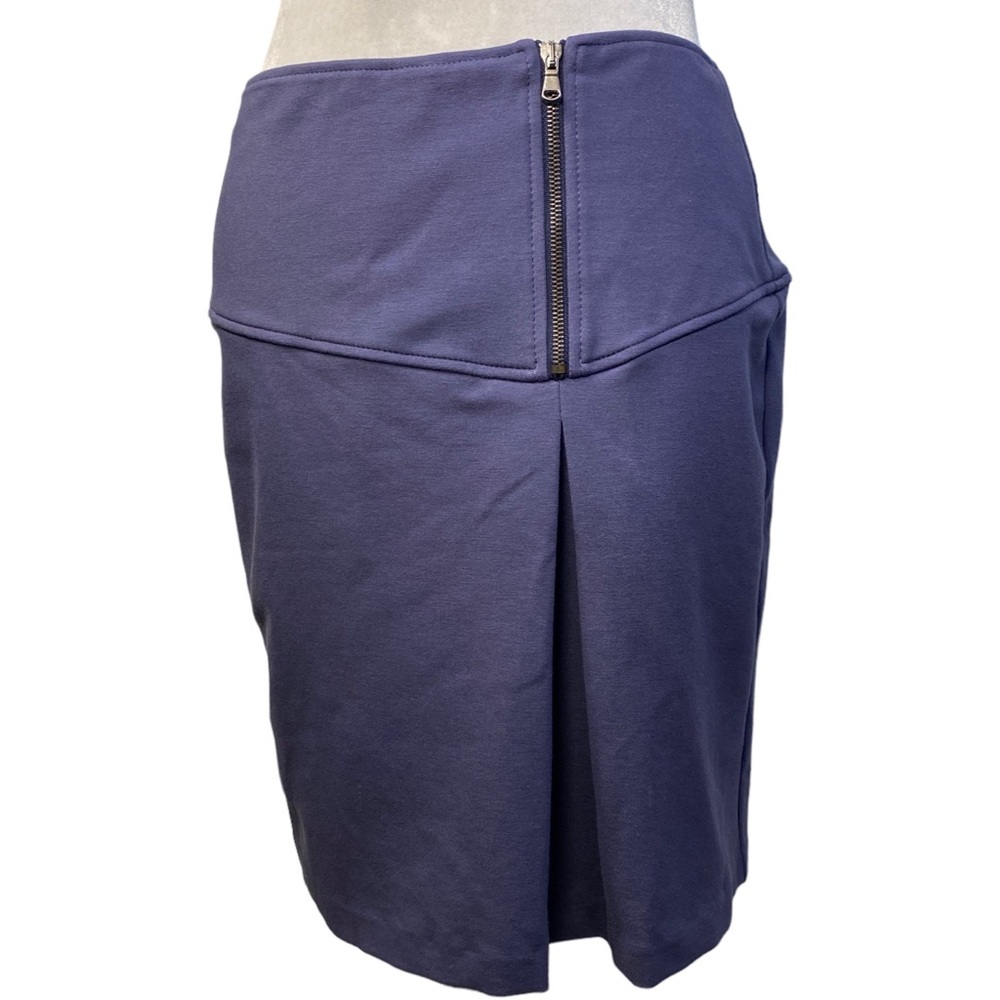 SISLEY navy pleated skirt women's M